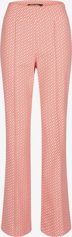 MARC AUREL Flared Pants in Orange: front