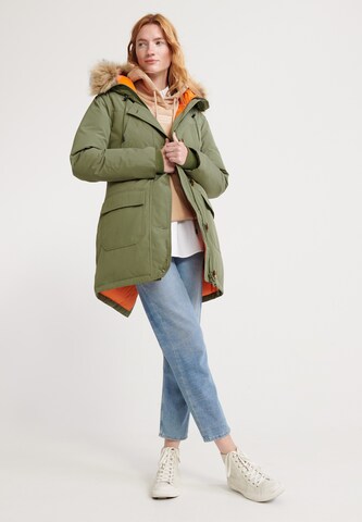 Superdry Winter Parka 'Rookie' in Green