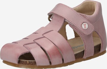 Falcotto - Sapatos abertos 'Alby' em rosa: frente