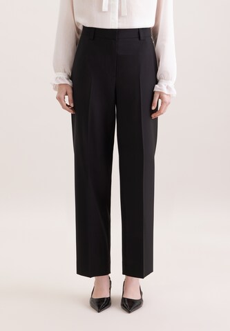 SEIDENSTICKER Regular Chino trousers in Black: front
