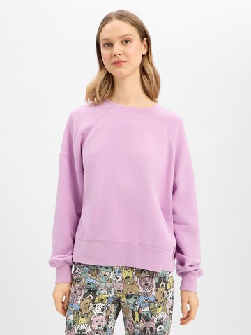 Sweat-shirt AMERICAN VINTAGE en violet : devant