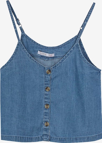 Tiffosi Top 'BLIVY' in Blue: front