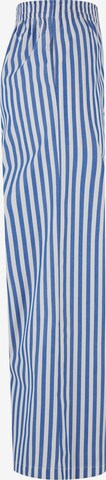 Urban Classics Wide leg Broek in Blauw