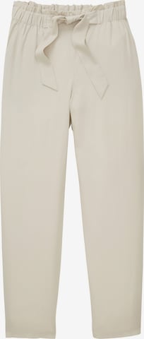 TOM TAILOR DENIM Regular Pants in Beige: front