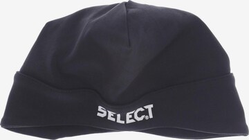SELECTED Hat & Cap in One size in Black: front