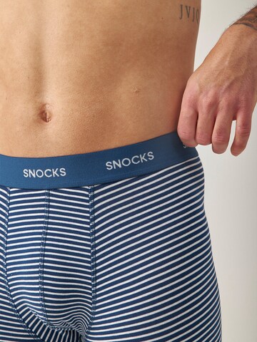 Boxers SNOCKS en bleu