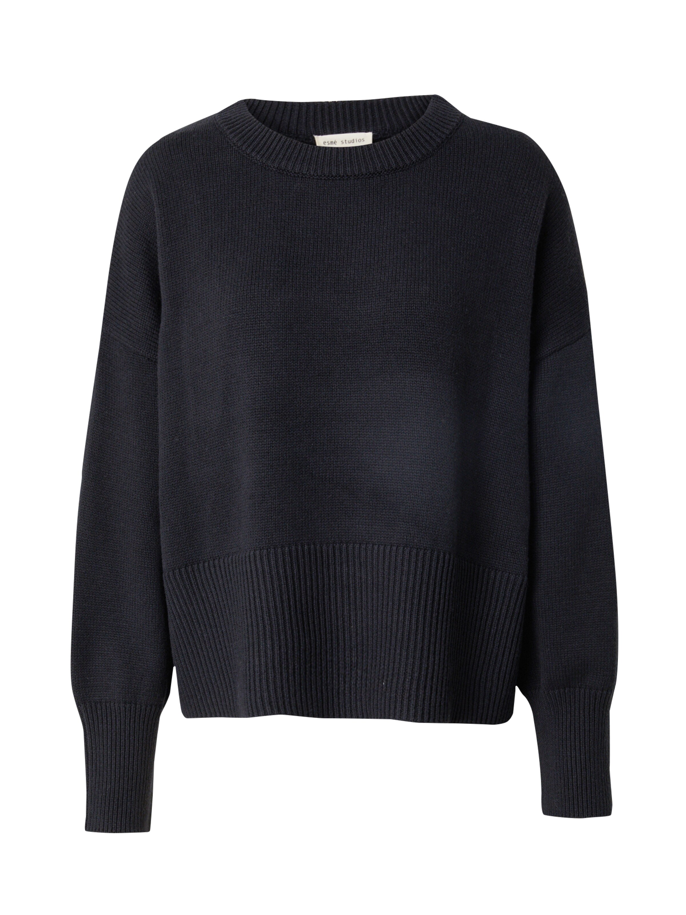 Pull-over 'Ulva' Esmé Studios en noir : devant