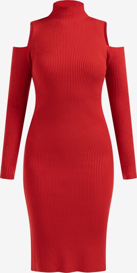 faina Gebreide jurk 'Tylin' in de kleur Rood, Productweergave