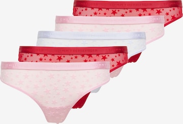 Tommy Hilfiger Underwear Стринги в Синий: спереди