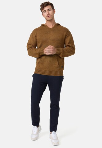 INDICODE JEANS Sweater ' INLedger ' in Bronze