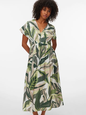 VERO MODA Kleid 'VMZOEY' in Grün: Vorderseite