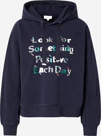 s.Oliver Sweatshirt in Blauw: voorkant