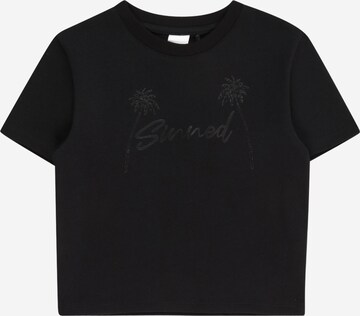 Sinned x ABOUT YOU Shirt 'Romeo' in Black: front
