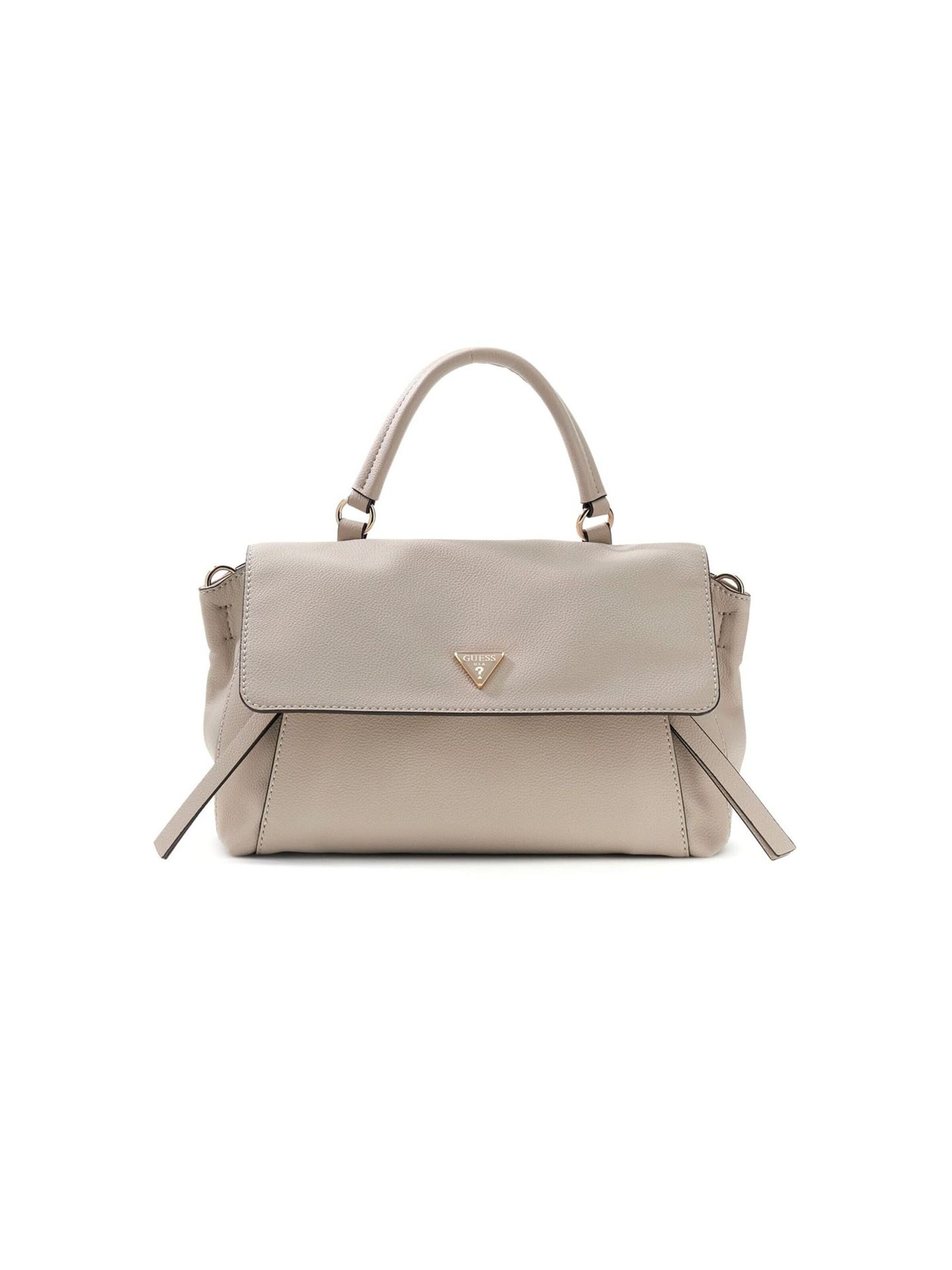 GUESS Handtasche 'Devon Top Handle Flap'‌‌‌ in Grau