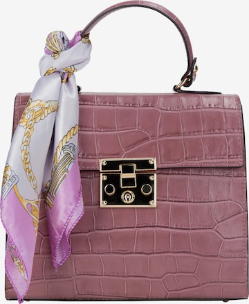 faina Handbag in Pink: front