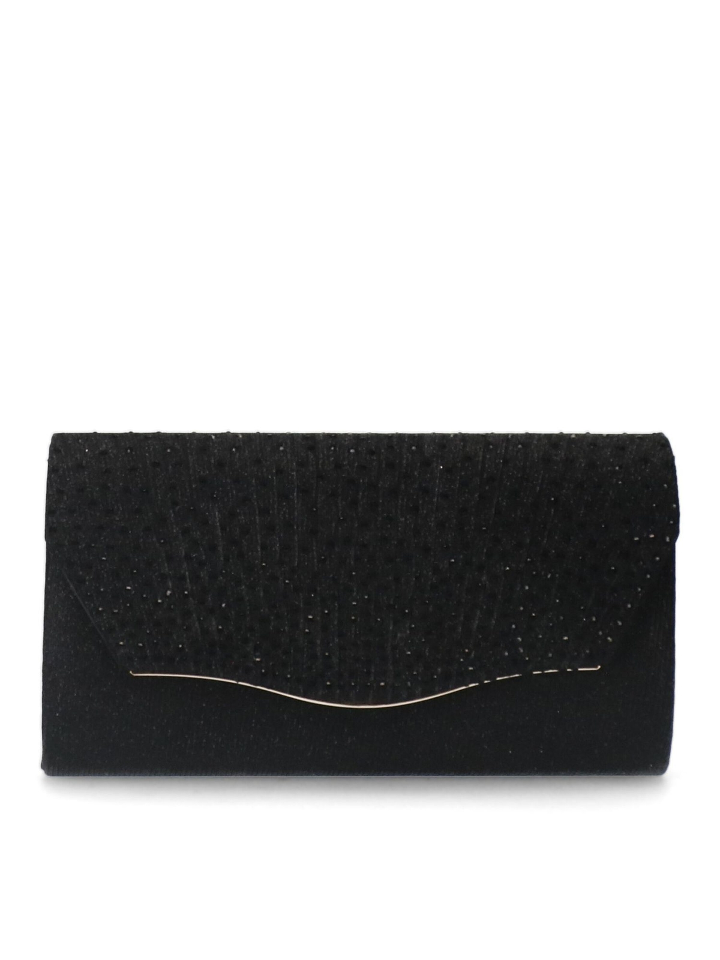 MANFIELD Clutch in Zwart