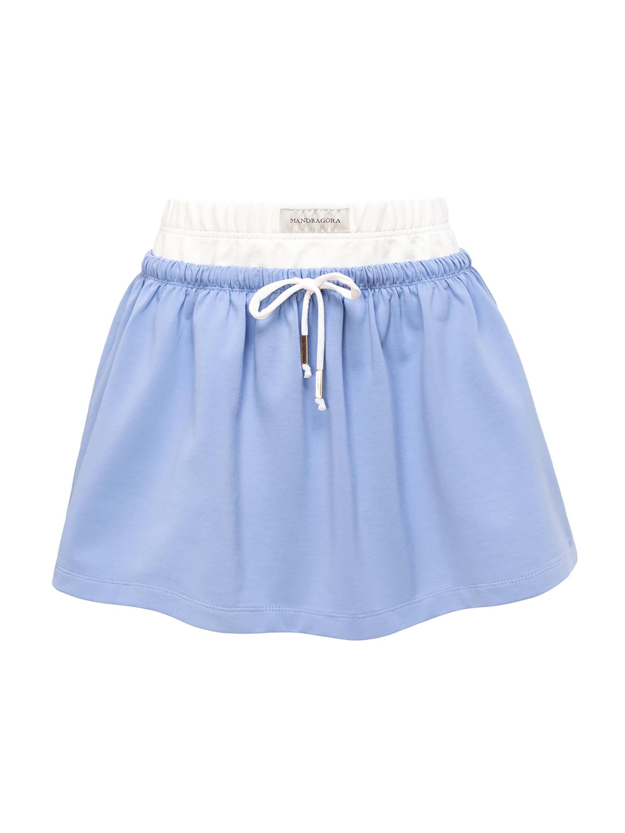 mandragora Rok 'GOIA' in Blauw: voorkant