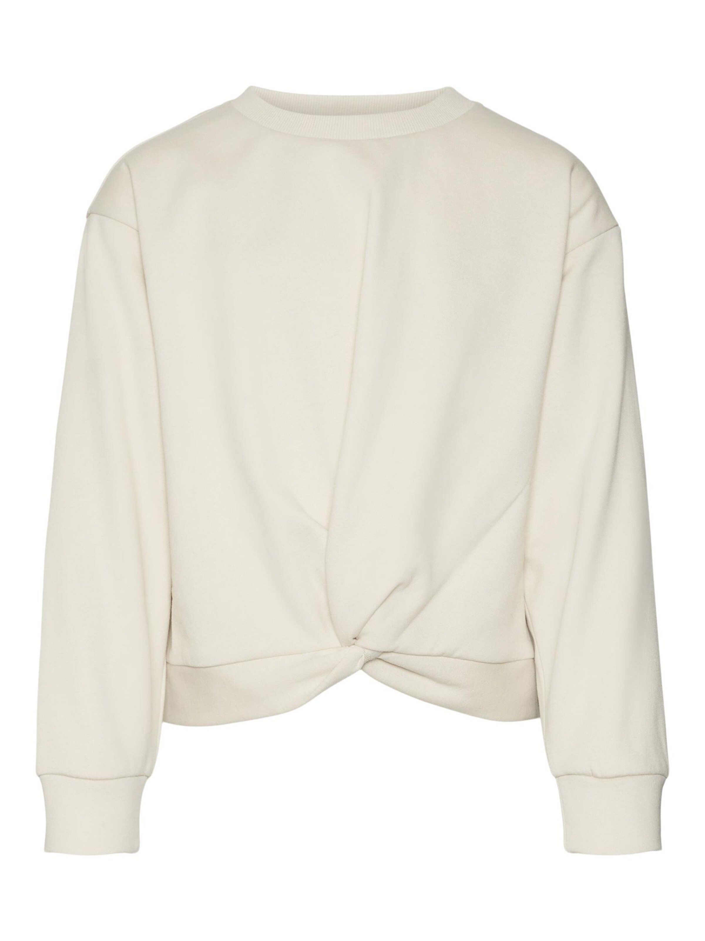 Vero Moda Girl Sweatshirt in Beige: voorkant