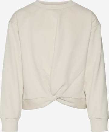 Vero Moda Girl Sweatshirt in Beige: front