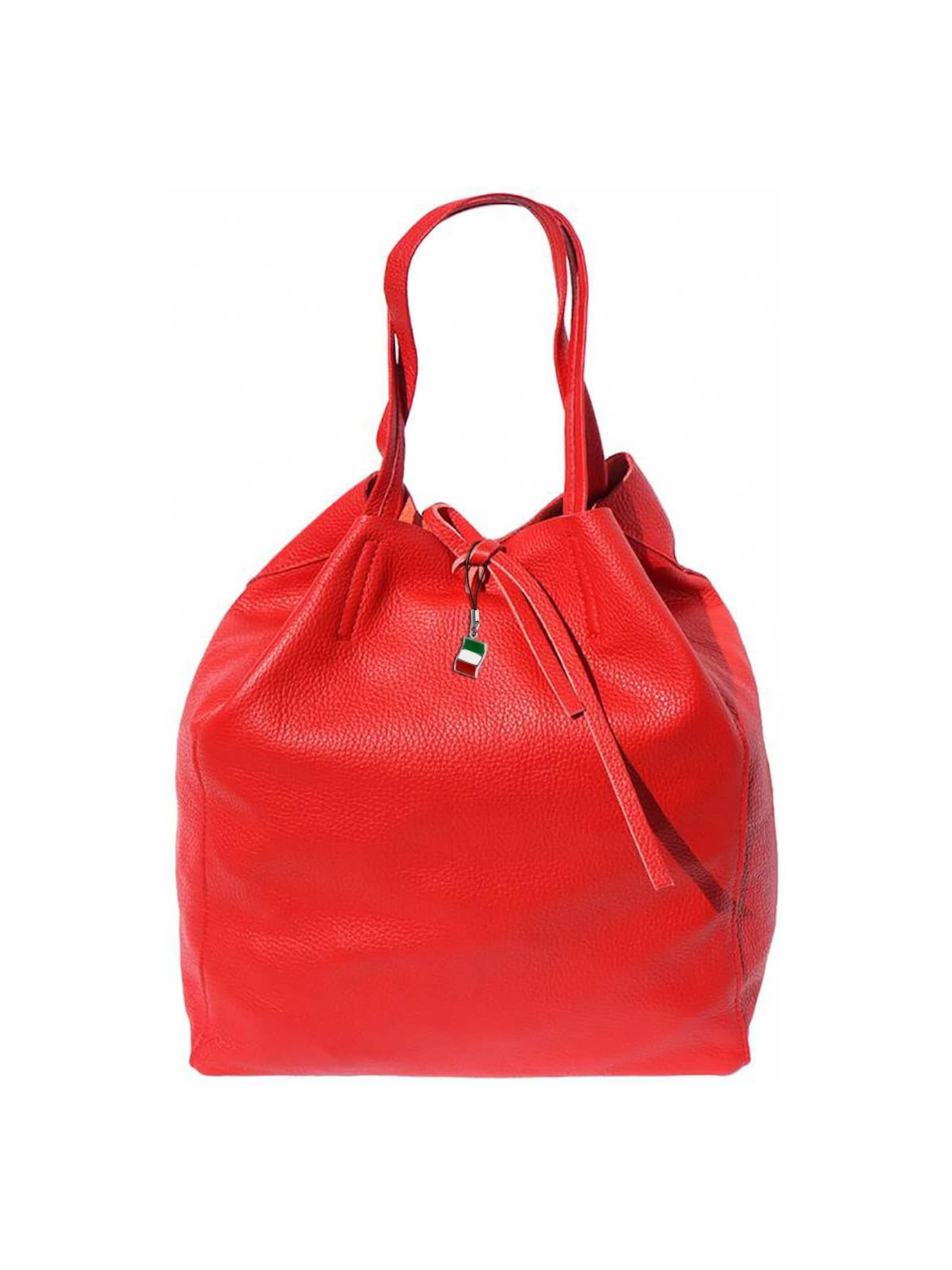 Florence Shoulder Bag in Red