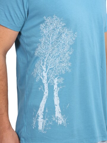 Life-Tree Shirt 'Fairwear Bambus Birke'‌‌‌‌ in Blau