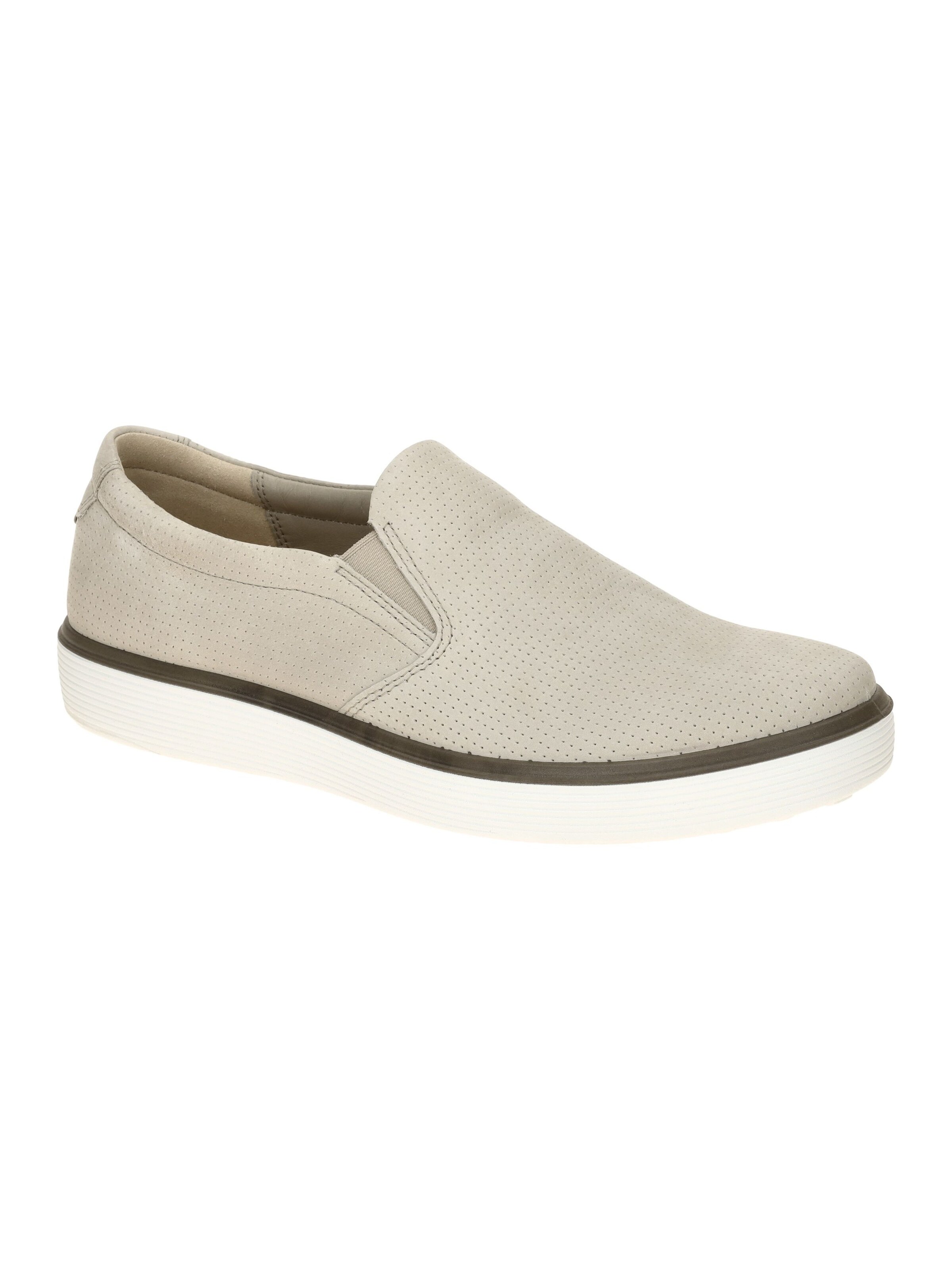 ECCO Slippers in Grey: front