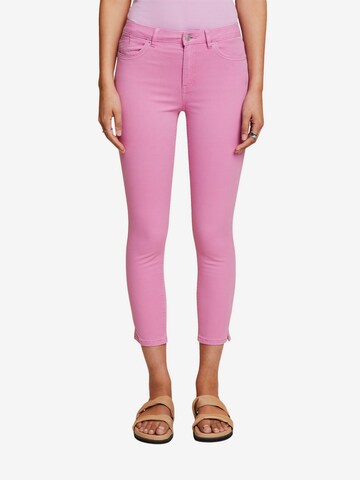 ESPRIT Skinny Broek in Lila: voorkant