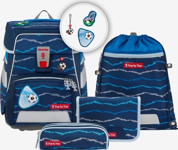 STEP BY STEP Backpack 'Space' in Blue: front