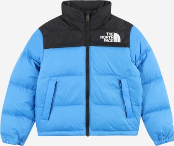 THE NORTH FACE Outdoorová bunda – modrá: přední strana