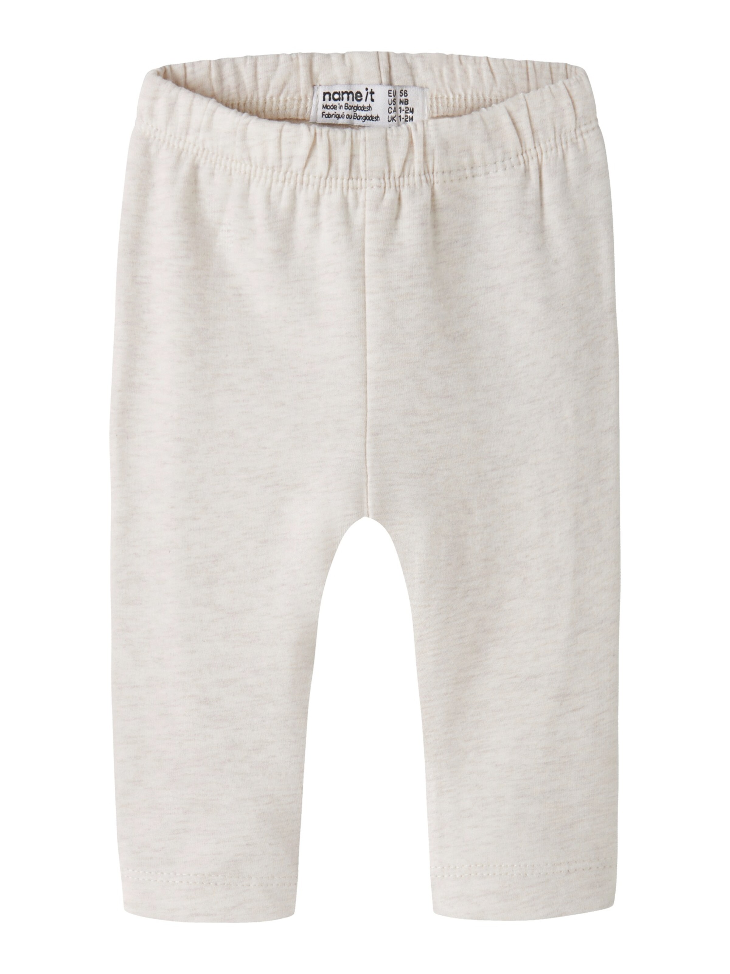 Skinny Leggings 'NBFNAVINA' NAME IT en gris : devant