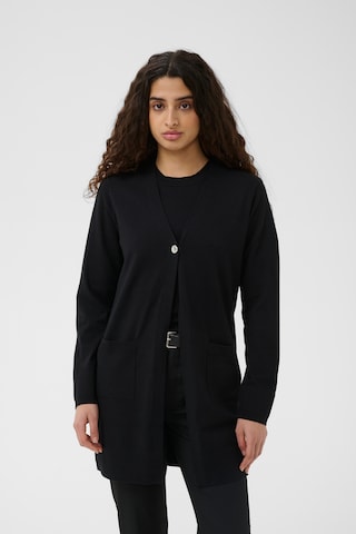 InWear Cardigan 'MIKO' i sort: forside
