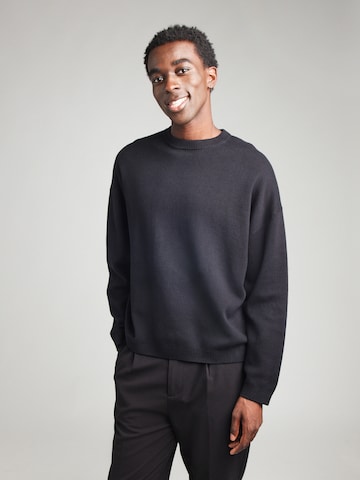 JACK & JONES - Jersey 'JCOSIGNAL' en negro: frente