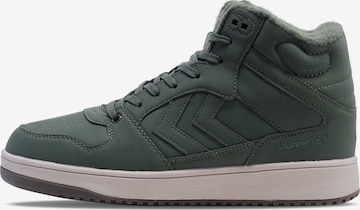 Hummel Sneaker high i grøn: forside