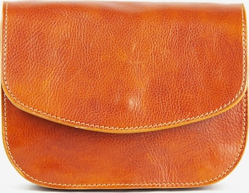 lePelou Handtasche 'ELLA' in Braun: Vorderseite