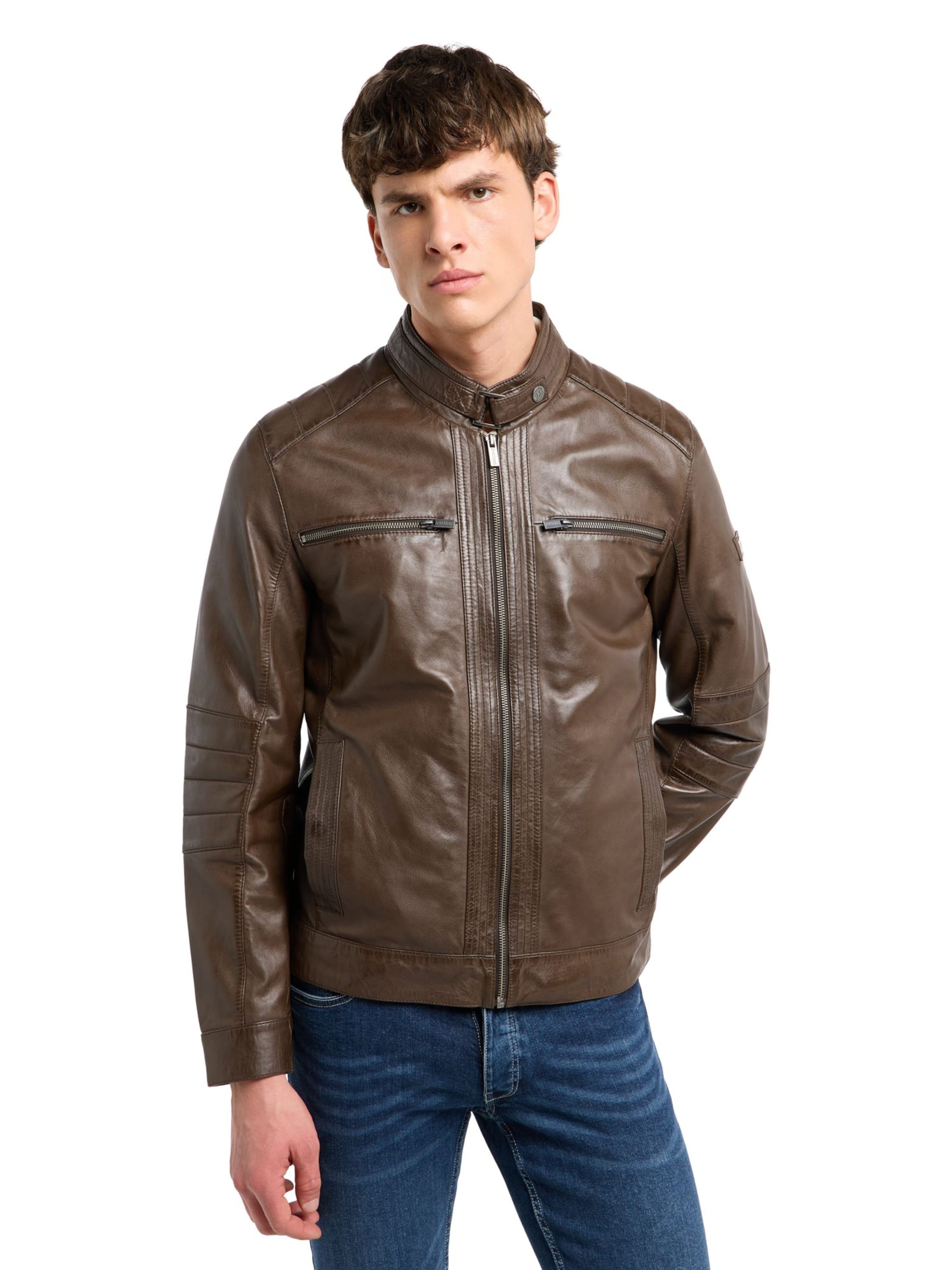 Veste mi-saison 'Greer' Bruno Banani en marron : devant