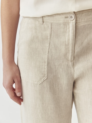 Wide Leg Pantalon 'Torko 1' TATUUM en beige