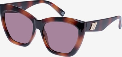 LE SPECS Solglasögon 'Vamos' i brun / lila / svart, Produktvy
