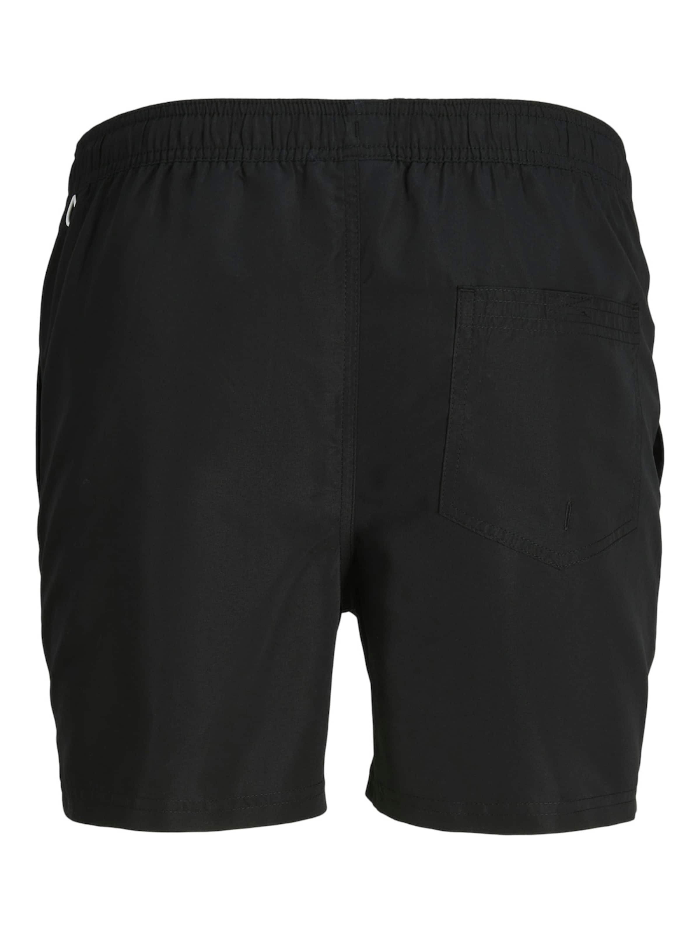 Shorts de bain 'Fiji' JACK & JONES en noir