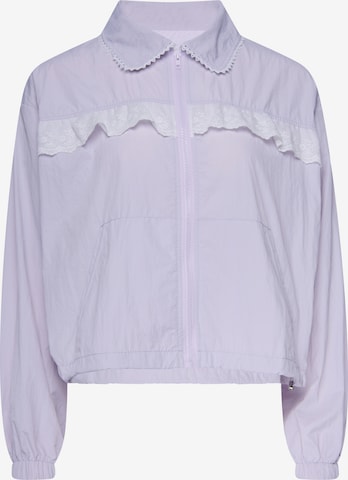 Veste mi-saison myMo ATHLSR en violet : devant