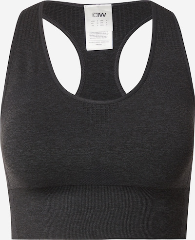 ICANIWILL Urheilurintaliivit värissä meleerattu harmaa, Tuotenäkymä