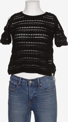 Superdry Sweater & Cardigan in S in Black: front