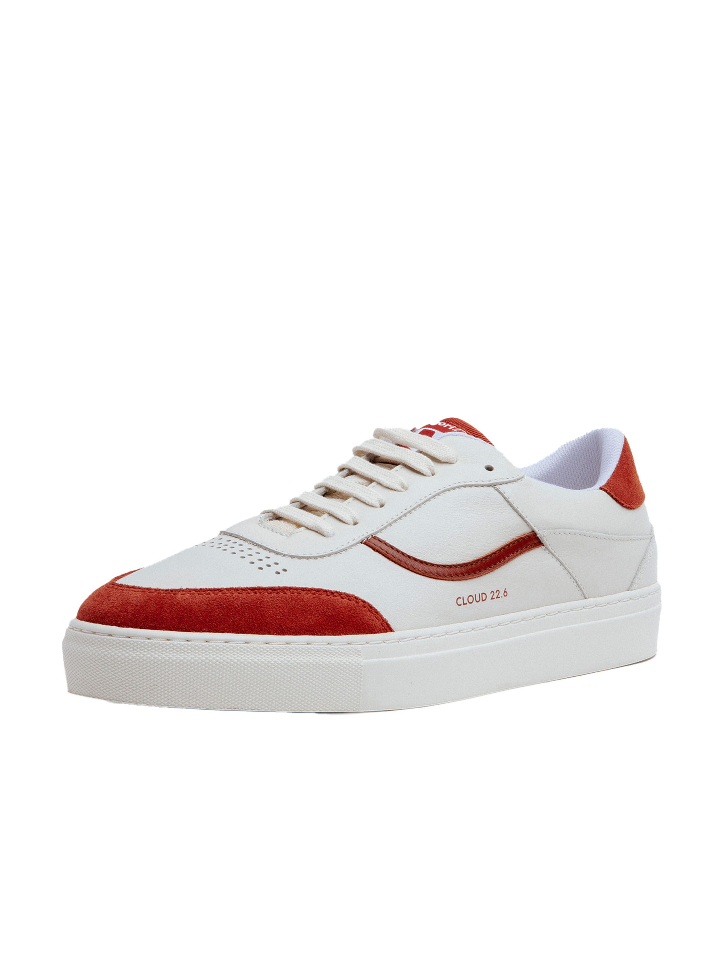 Algori Sneakers laag in Rood: voorkant