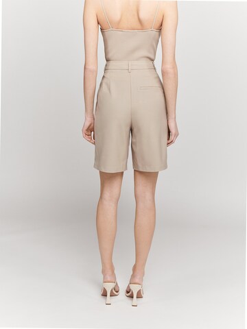 Casa Mara Regular Pants 'BEE' in Beige: front