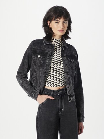 Veste mi-saison 'LARA' Denim Project en noir : devant