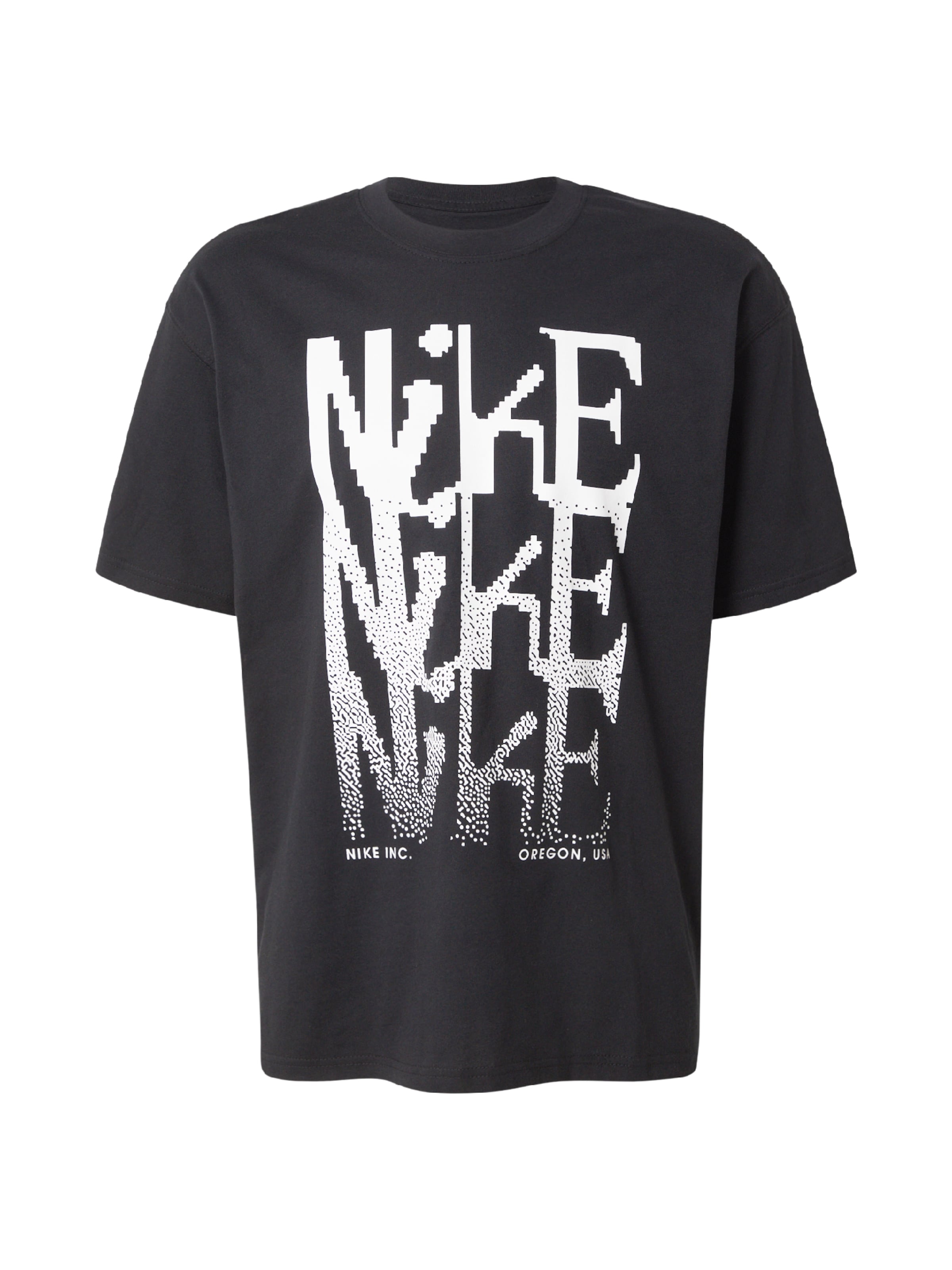 Tricou de la Nike Sportswear pe negru: față