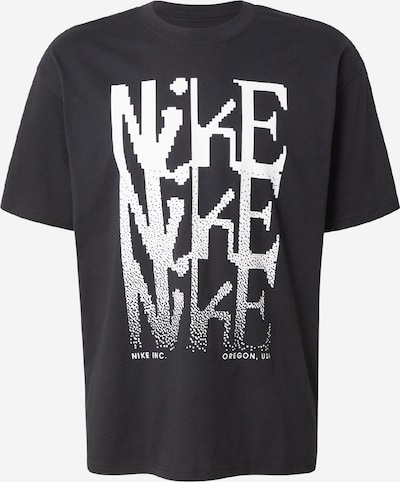 XS dydžio Marškinėliai iš Nike Sportswear, spalva – juoda / balta, Prekių apžvalga