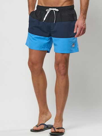 VINSON Zwemshorts ' VMRudcott ' in Blauw: voorkant