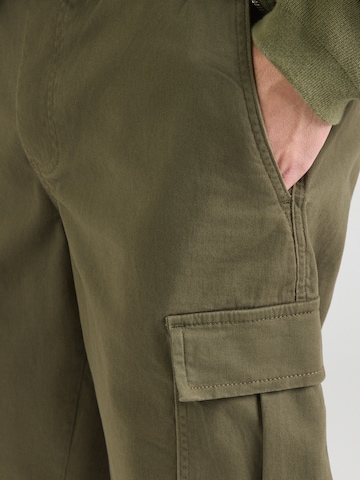 JACK & JONES - Loosefit Pantalón cargo 'JPSTCOLE DYLAN' en verde
