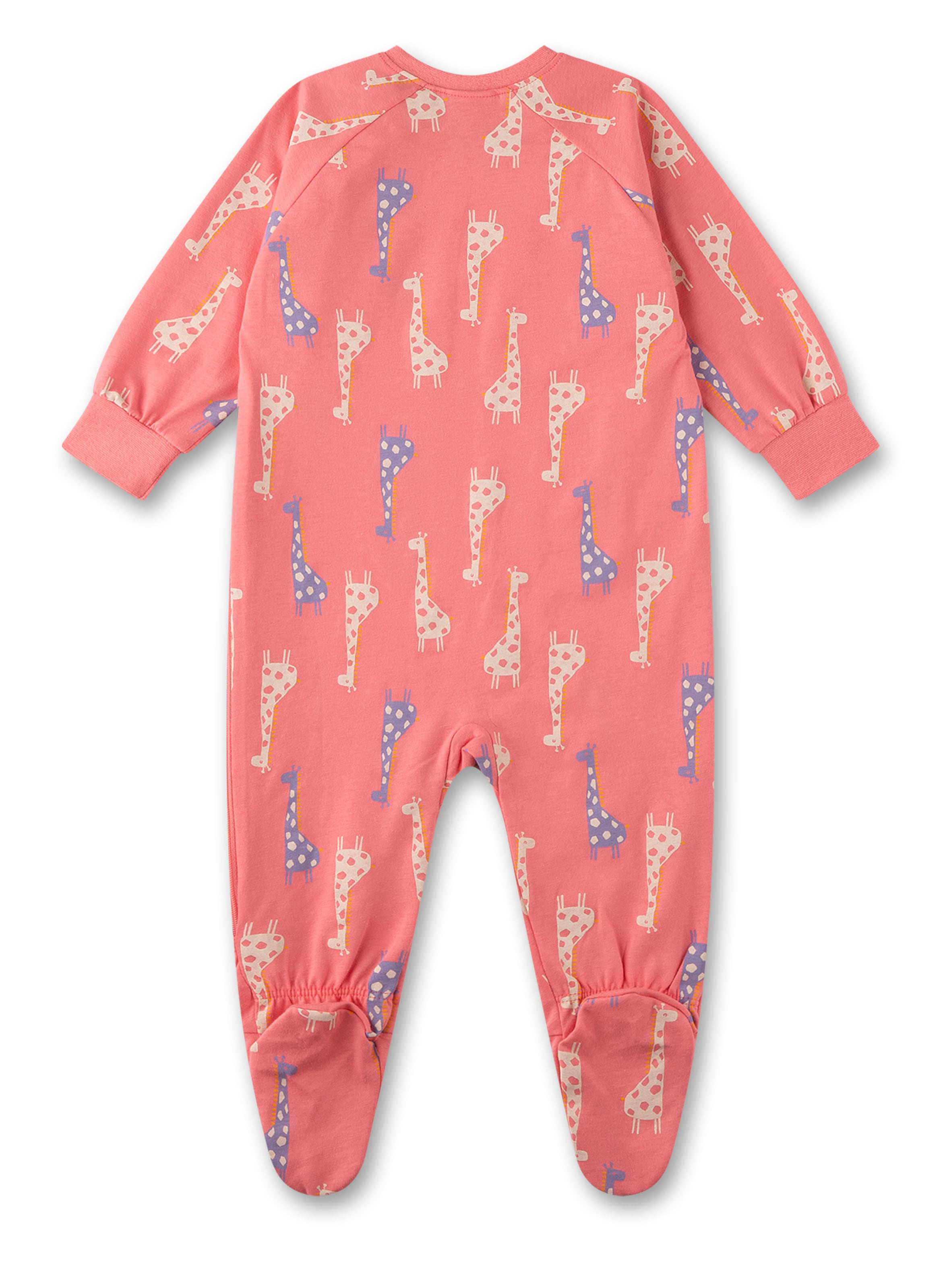 Sanetta Strampler 'Giraffe' in Pink