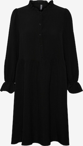 PIECES Shirt dress 'OFELINA' in Black: front